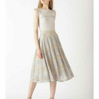 ジルスチュアート(JILLSTUART)のジルスチュアートJILL STUART完売ケリーレースサーキュラースカート(ひざ丈スカート)