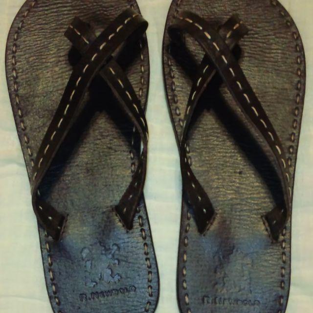 R.NEWBOLD(アールニューボールド)のR.NEWBOLD　レザー　サンダル　メンズ メンズの靴/シューズ(サンダル)の商品写真