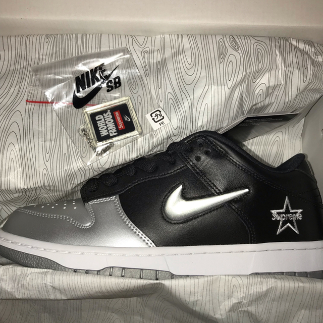 supreme nike sb dunk 27 black 黒