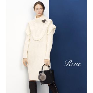 ルネ(René)のご専用‼️新品同様♡Rene ルネ ワンピース ニット カシミヤ混(ひざ丈ワンピース)