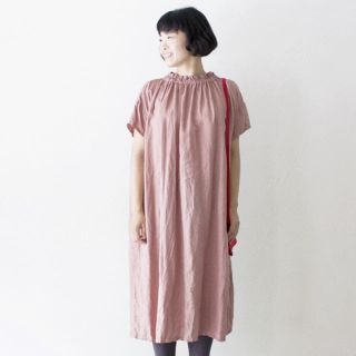 ネストローブ(nest Robe)のnest Robe ネストローブ 新品 家じかん3wayドレス ピンク(ロングワンピース/マキシワンピース)