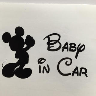 ミッキー Baby in car(その他)