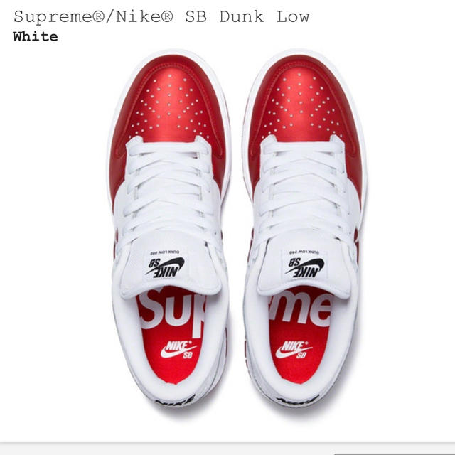 Supreme(シュプリーム)の26cm supreme nike sb dunk low ダンク 19 メンズの靴/シューズ(スニーカー)の商品写真