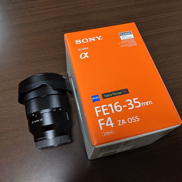 SONY FE16-35mm F4広角レンズカメラ