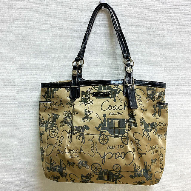 COACH - COACH☆2WAYショルダーバッグ(馬車柄)の+bonfanti.com.br