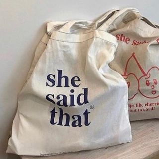 正規品 shesaidthat トートバッグ