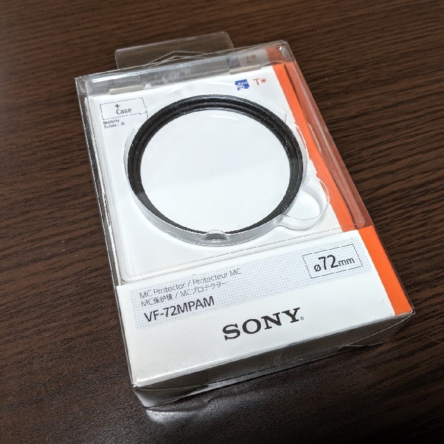 SONY(ソニー)のSONYレンズプロテクター72mm VF-72MPAM スマホ/家電/カメラのカメラ(フィルター)の商品写真