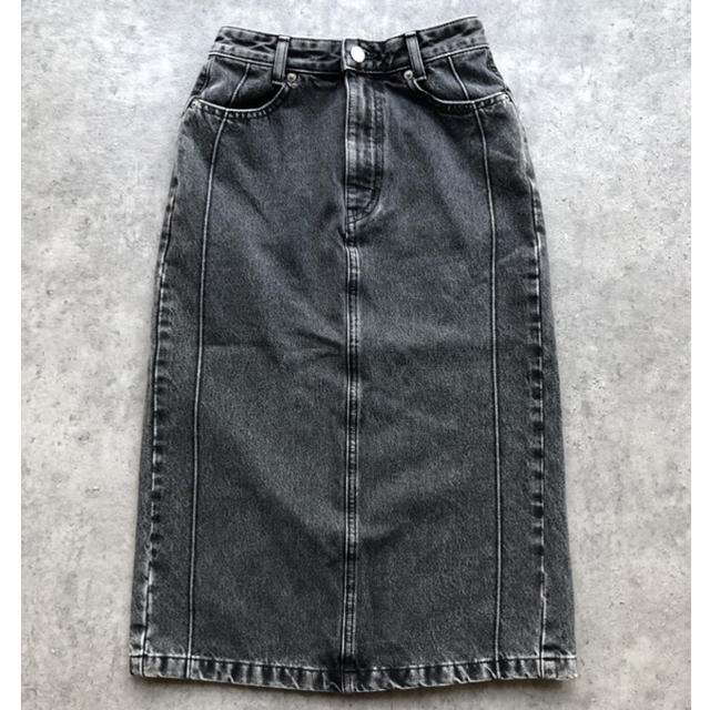 juemi denim skirt - ひざ丈スカート