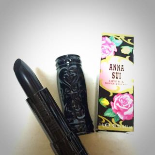 アナスイ(ANNA SUI)の【新品】アナスイ リップ 口紅♡黒(口紅)