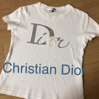 クリスチャンディオール(Christian Dior)のChristian Dior ディオール Tシャツ ホワイト(Tシャツ(半袖/袖なし))