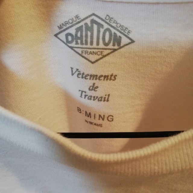 DANTON(ダントン)のDANTON ダントン白Tシャツ　36 レディースのトップス(Tシャツ(半袖/袖なし))の商品写真