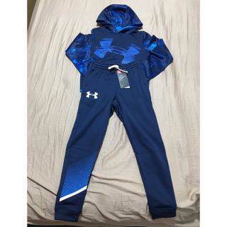 アンダーアーマー(UNDER ARMOUR)の[新品] アンダーアーマー ジュニア セットアップ COLDGEAR (裏起毛)(ジャケット/上着)