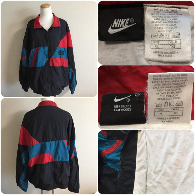 NIKE(ナイキ)の《お値段交渉可》90s NIKE マルチ ナイロンジャケット メンズのジャケット/アウター(ナイロンジャケット)の商品写真