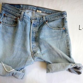 リーバイス(Levi's)の管理0907 ★Levis ★切りっぱなしハーフデニム のみ(デニム/ジーンズ)