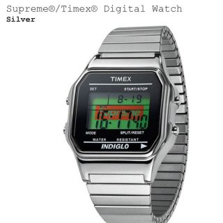 シュプリーム(Supreme)のsupreme timex(腕時計(デジタル))