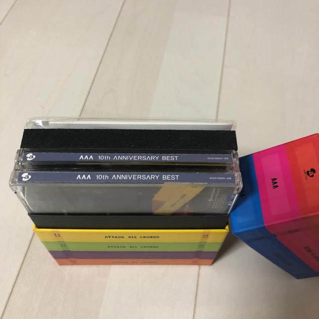 AAA(トリプルエー)のAAA 10th ANNIVERSARY BEST (初回限定盤 3CD＋DVD エンタメ/ホビーのCD(ポップス/ロック(邦楽))の商品写真