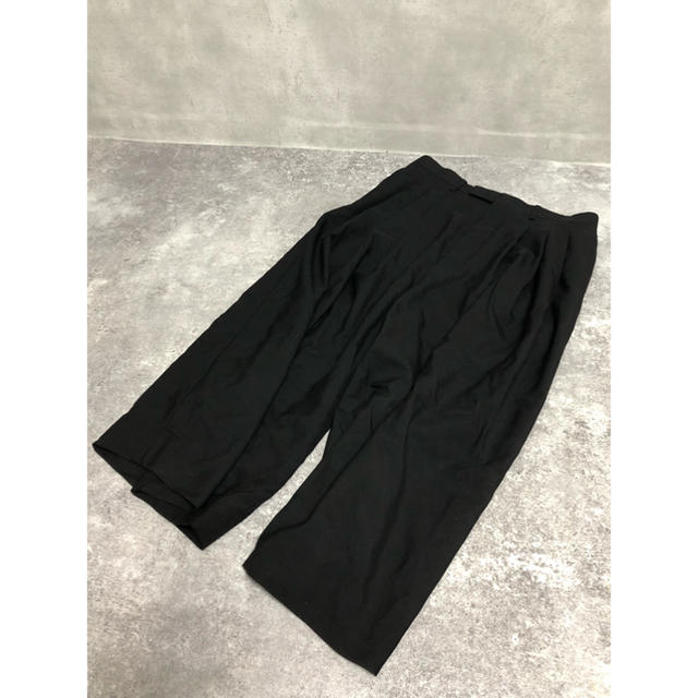 LAD MUSICIAN(ラッドミュージシャン)の19SS 3TUCK CROPPED WIDE SLACKS  メンズのパンツ(スラックス)の商品写真