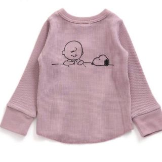 エフオーキッズ(F.O.KIDS)の【専用】アプレレクール チャーリーブラウン スヌーピー カットソー(Tシャツ/カットソー)