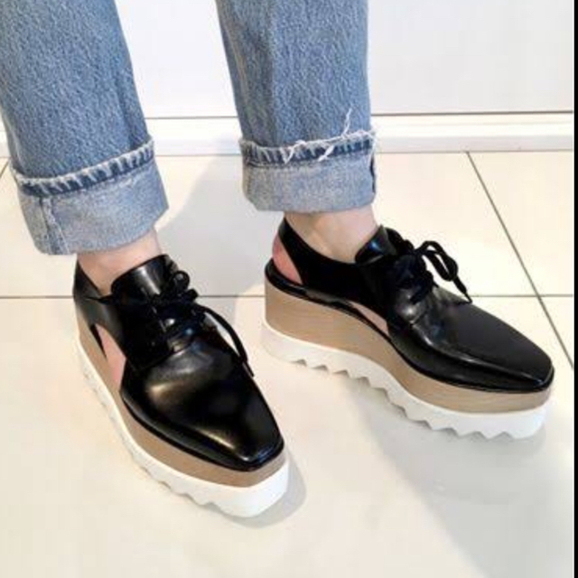 ラスト１【新品】Stella McCartney エクリプス 厚底スニーカー 黒