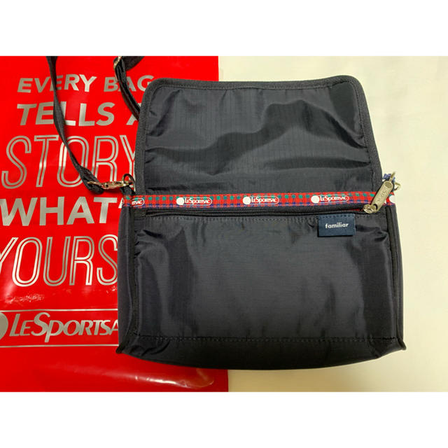 通販豊富な】 familiar - 新品 ファミリア レスポ コラボ ウォレット