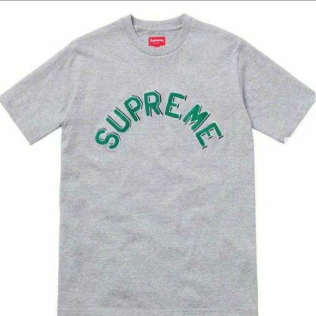 ほぼ未使用 supreme 希少 Chenille アーチ Logo T