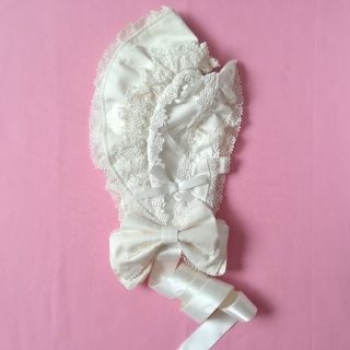 アンジェリックプリティー(Angelic Pretty)のスピンドルハーフボンネット 白(その他)