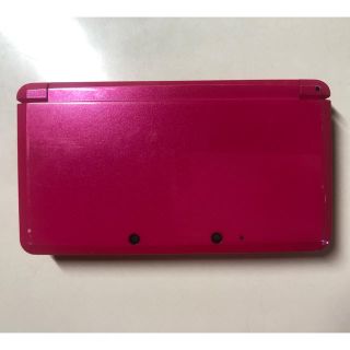 ニンテンドー3DS(ニンテンドー3DS)の即購入OK ニンテンドー3DS グロスピンク(携帯用ゲーム機本体)