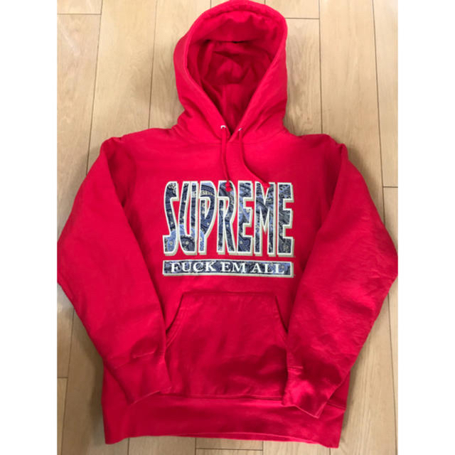 supreme パーカー