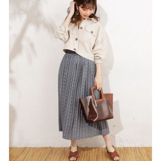 ナチュラルクチュール(natural couture)のチッチ様専用　natural couture アンティークデシンプリーツスカート(ロングスカート)