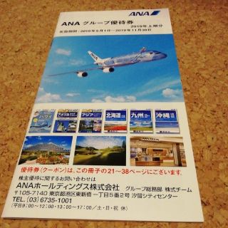 エーエヌエー(ゼンニッポンクウユ)(ANA(全日本空輸))のＡＮＡグループ優待券(その他)