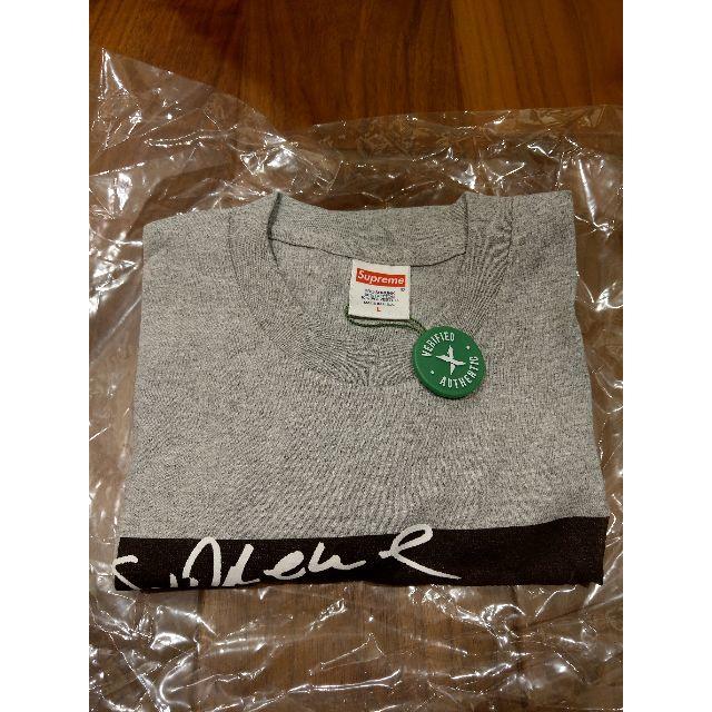 【新品未使用】Supreme Mary J. Blige Tee Grey Lトップス