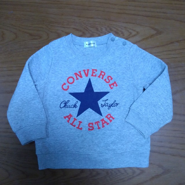 CONVERSE(コンバース)のコンバース　長袖トレーナー　裏起毛 キッズ/ベビー/マタニティのキッズ服男の子用(90cm~)(その他)の商品写真