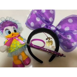 ディズニー(Disney)のデイジー　ボールペン♡バンド♡キーホルダー♡カチューシャ(ペン/マーカー)