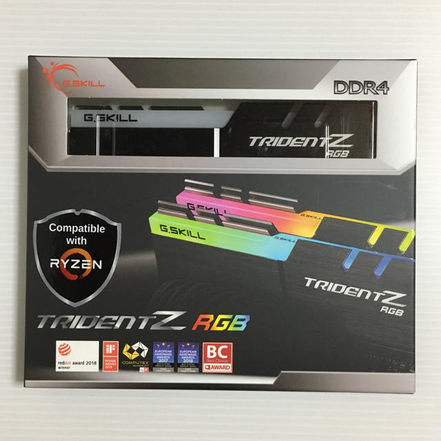 G.skill DDR4-3200 Trident Z RGB シリーズ 美品