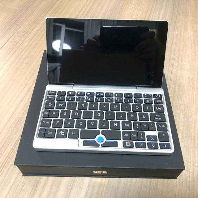 【最終値下げ】GPD Pocket  中古 スマホ/家電/カメラのPC/タブレット(ノートPC)の商品写真