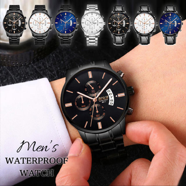腕時計 メンズ腕時計 メンズウォッチ 男性 メンズ 防水腕時計ウォータープルーフの通販 by ラマ's shop｜ラクマ