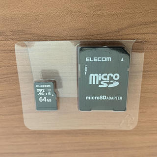 エレコム(ELECOM)のmicroSDカード 64G ELECOM(その他)