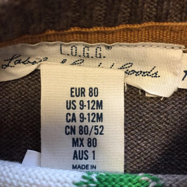 H&M(エイチアンドエム)のH&M ニット 靴下 80 キッズ/ベビー/マタニティのベビー服(~85cm)(ニット/セーター)の商品写真