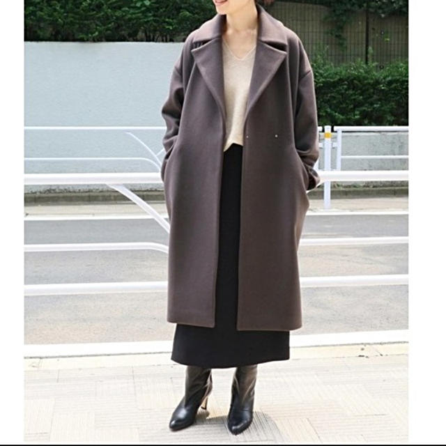 イエナ MANTECO オーバーチェスターコート サイズ36 グレー 上品 9240