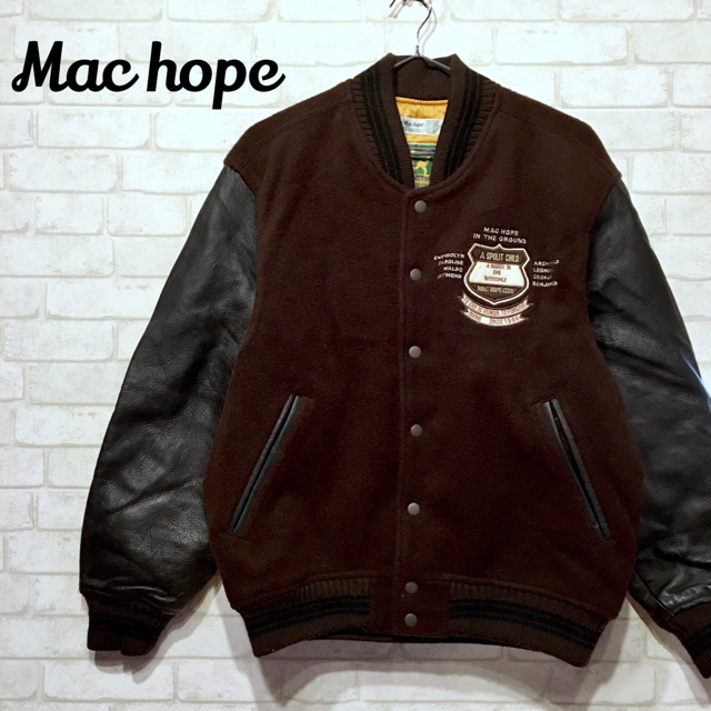 ☆kenta様専用☆【Mac hope】☆本革 牛革☆スタジャン ジャケット | フリマアプリ ラクマ