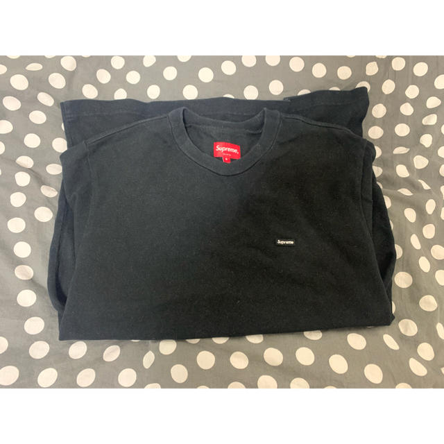 Tシャツ/カットソー(半袖/袖なし)シュプリーム 黒Tシャツ boxlogo