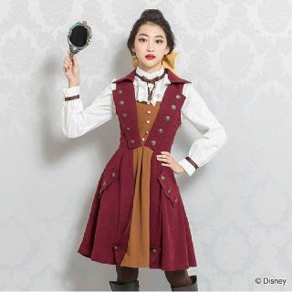 シークレットハニー(Secret Honey)の【みこさま専用】美女と野獣 ガストン ワンピース(ひざ丈ワンピース)