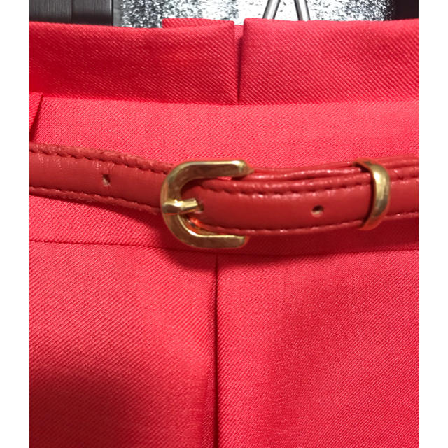 ROPE’(ロペ)のロペ スカート ベルト付き レディースのスカート(ひざ丈スカート)の商品写真