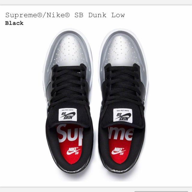 Supreme®/Nike® SB Dunk Low 27cm US9