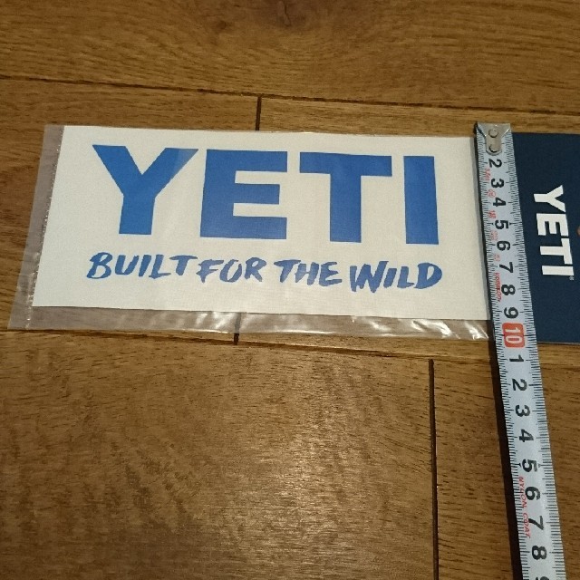 patagonia(パタゴニア)の新品 限定 YETI イエティ ウィンドデカール ステッカー シール 自動車/バイクのバイク(ステッカー)の商品写真