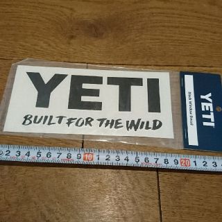 パタゴニア(patagonia)の新品 限定 イエティ ウィンドウデカール ステッカー シール YETI(ステッカー)