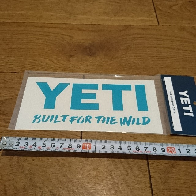 patagonia(パタゴニア)の新品 限定 ステッカー シール イエティ ウィンドウデカール YETI 自動車/バイクのバイク(ステッカー)の商品写真