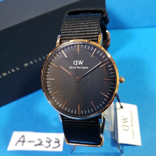 Daniel Wellington - A-233新品36mm❤ダニエルウェリントン♥メンズ(黒)♥激安価格♥送料無料❤の通販 by ★GOLGO★'s shop｜ダニエルウェリントンならラクマ