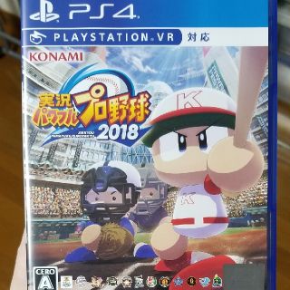 プレイステーション4(PlayStation4)の8日 発送可 実況パワフルプロ野球2018 PS4版(家庭用ゲームソフト)