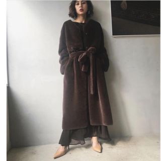 YouTubeで紹介！2WAY SOFT BOA LONG COAT